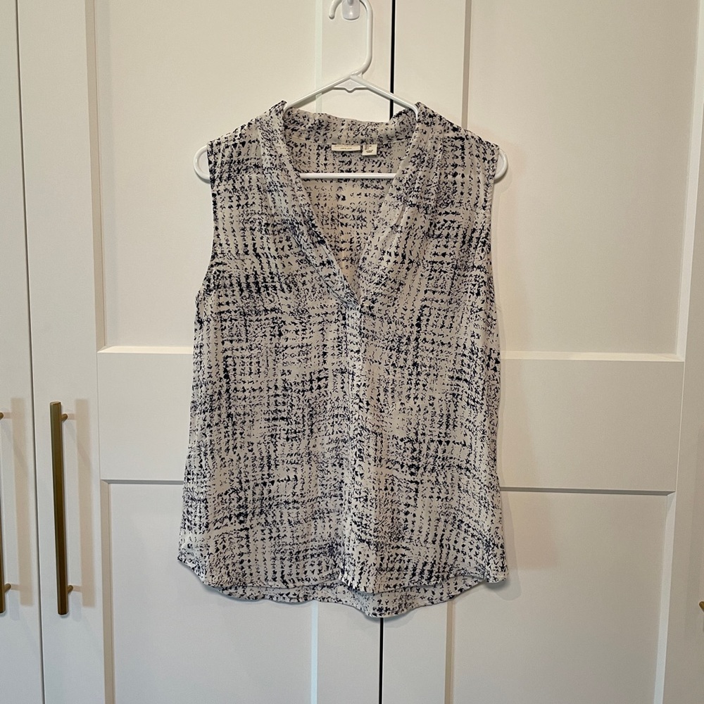 Mercer & Madison 100% Silk Blouse